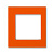 ABB EPJ Levit Оранжевый / дымчатый чёрный Сменная панель на многоп. рамку, внешняя, , оранжевый