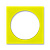 ABB EPJ Levit жёлтый / дымчатый чёрный Сменная панель на розетку, , жёлтый