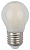 ЭРА F-LED P45-5W-827-E27 frost Лампа (филамент, шар мат., 5Вт, тепл, E27)