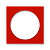 ABB EPJ Levit краcный / дымчатый чёрный Сменная панель на розетку, , красный