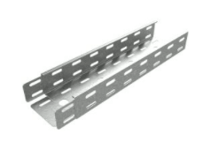 Км-профиль Лоток листовой перфорированный 100х50 L3000 сталь 0.7 мм. LPE50х100х0.7 стандарт КМ LO0201