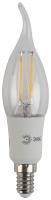 ЭРА Лампа светодиодная F-LED BXS-5W-827-E14 ЭРА (филамент, свеча на ветру, 5Вт, тепл, E14) (10/50/1800)