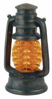 ЭРА SL-RSN23-LANT-OR Садовый светильник на солнечной батарее, полистоун, пластик, оранжевый, 21,3 см