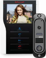 Tor-neT Комплект видеодомофона (TR-35 WB монитор видеодомофона цв. + В/П DVC-412Bl)