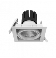 Светильник светодиодный вартон downlight встраиваемый 200х60мм монтаж отв 170мм 22вт 4000k