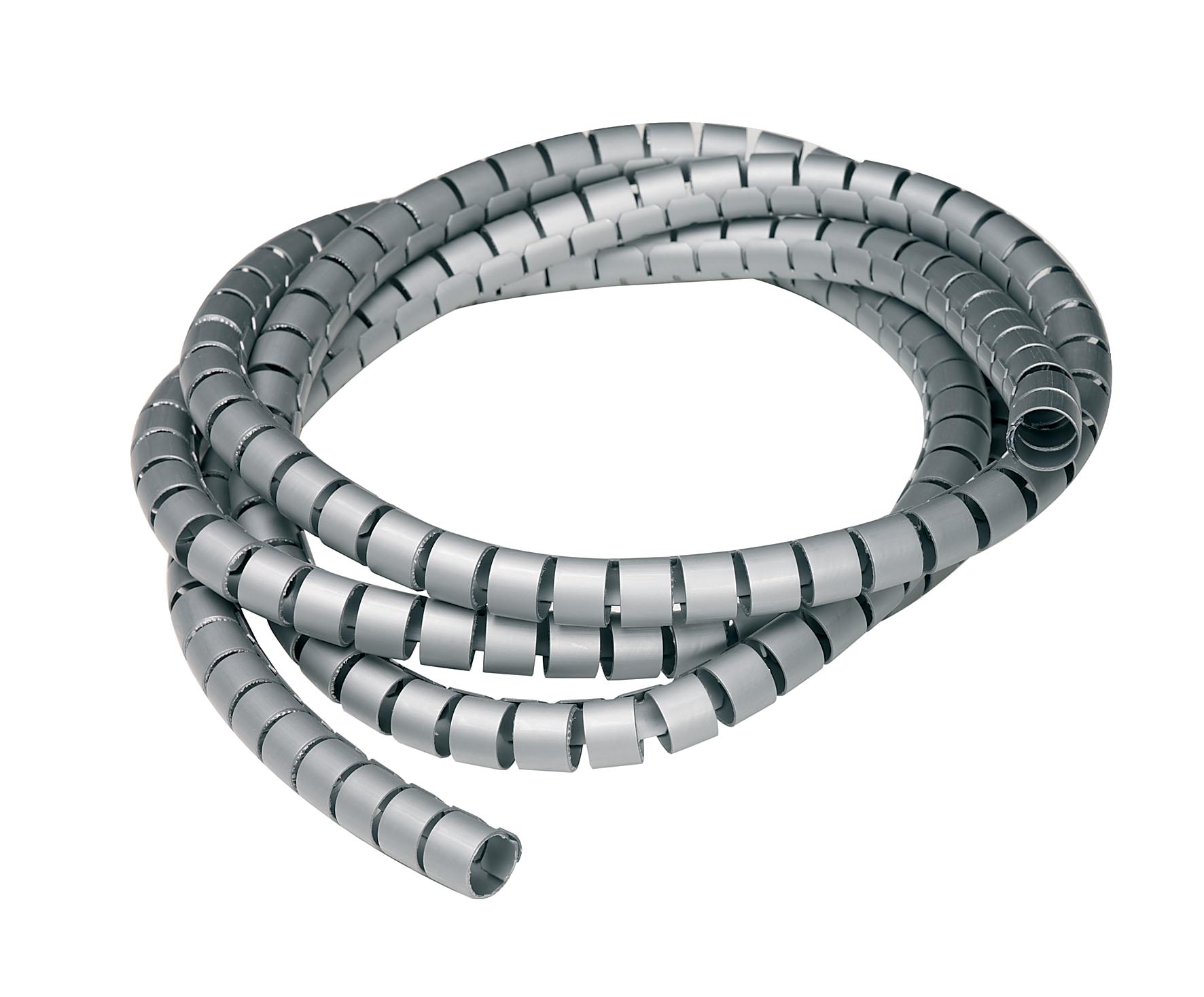 Кабельный органайзер Buro BHP cg155s Spiral Hose 15x1500mm Silver