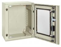 SE Thalassa Шкаф настенный 1 дверь пластик серый 536х747х300 с монтажной платой IP66 (NSYPLM75TV)