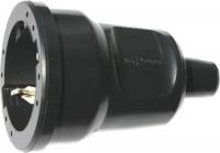 ABL Розетка кабельная ПВХ 16A, 2P+E, 250V (черный)