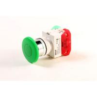 DEKraft ВK-22 Зеленый Выключатель кнопочный грибок AEA D=22мм 220В
