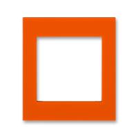 ABB EPJ Levit Оранжевый / дымчатый чёрный Сменная панель на многоп. рамку, промеж., , оранжевый