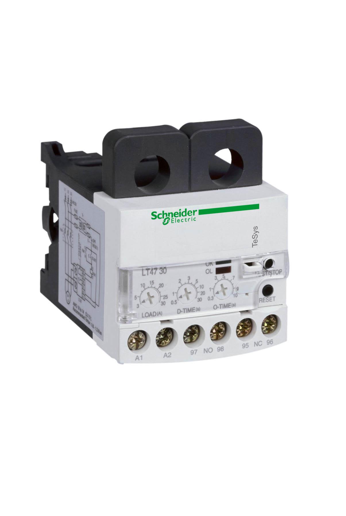 SE Contactors D Thermal relay D Электронное реле перегрузки 3A…30A,110В AC