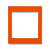 ABB EPJ Levit Оранжевый / дымчатый чёрный Накладка на рамку 55х55, промежуточная, , оранжевый