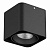 Lightstar Monocco Черный/Черный/Черный Потолочныйсветильник 212517 GU10 1х50W IP20