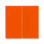 ABB EPJ Levit Оранжевый / дымчатый чёрный Сменная панель на клавишу, выкл. 2-кл., , оранжевый