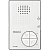BT Door entry system. Белая Абонентская панель аудиодомофона Classe100A12B 2-хпроводная,hands-free