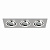 Lightstar Singo Хром/Хром/Хром Встраиваемый светильник 011603 GU5.3 3х50W IP20