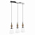 Lightstar Escica Белый/Хром/Белый Подвесной светильник Escica 806030 E14 3х40W IP20