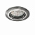 Lightstar Lega Серый/Хром/Серый Встраиваемый светильник 011015 GU5.3 1х50W IP20