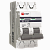 Автоматический выключатель 2P 1,6А (C) 4,5kA ВА 47-63 EKF PROxima