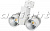 Arlight Светодиодный светильник LGD-2271WH-2x30W-4TR White 24deg