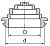 Сальник d=40мм (Dотв.бокса 49мм) TDM