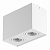 Lightstar Rettango Белый Светильник 2*GU10 IP20 (в комплекте)